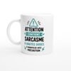 Mug Sarcasme Attention Contient Sarcasme À Hautes Doses