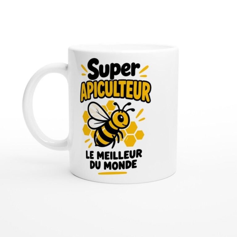 Mug Super Apiculteur le Meilleur du Monde - Idée Cadeau