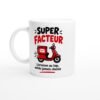 Mug Super Facteur Livraison au Top Météo Jamais Choisie – Idée Cadeau Humour Métier